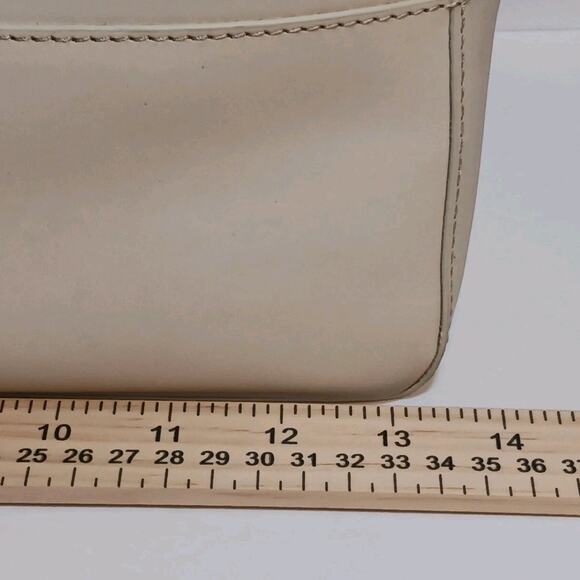Moral Code Blake Tote Ivory Eco Friendly Leather MSRP $179 EUC - Picture 11 of 13
